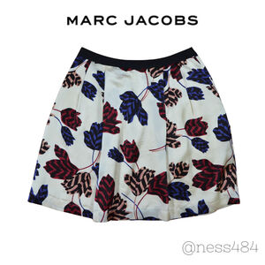 Women's Marc Jacobs Skirt Size 6 White Multi Floral